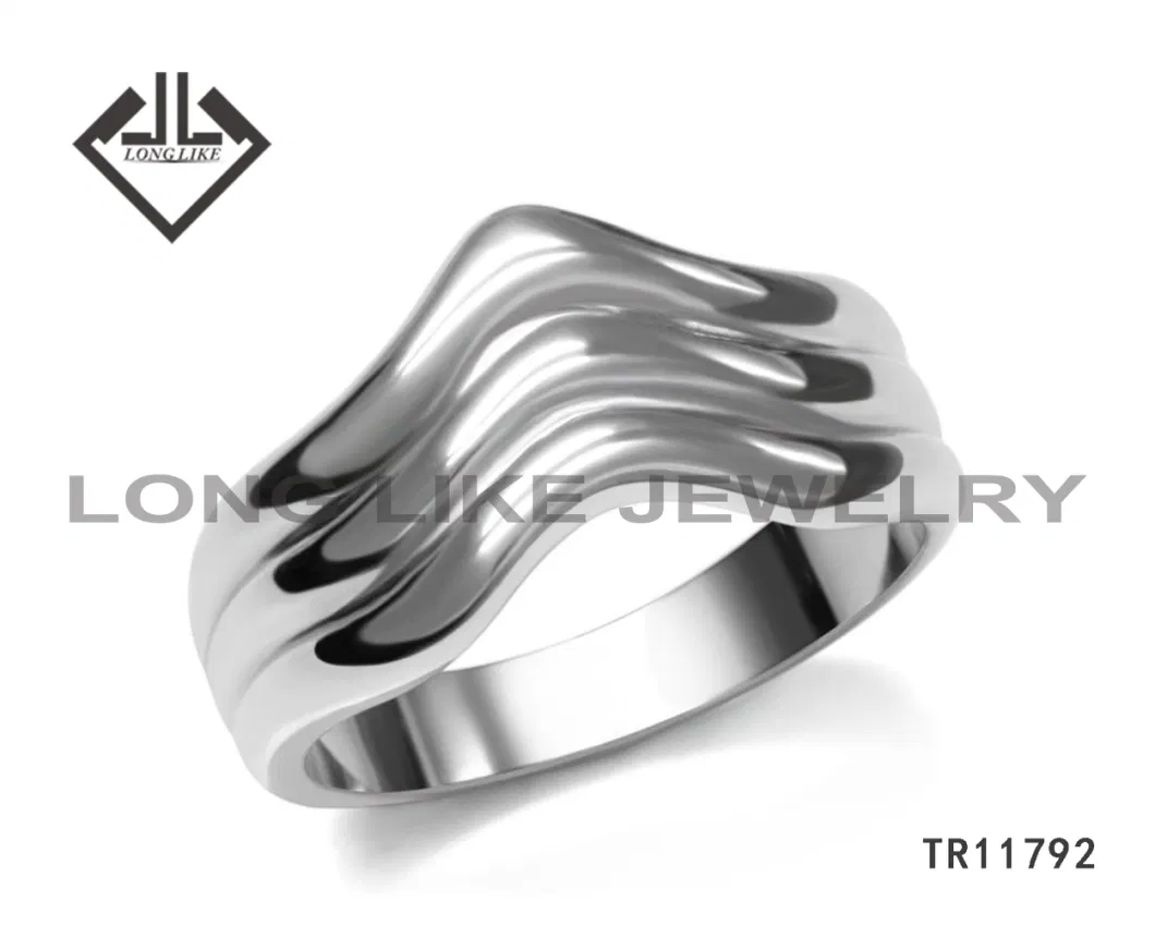 fashion Silver Jewelry Luxury Ring for Women in 925 Sterling Silver Jewelry